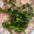 ゆいまーるん's cooksnap of when they made ｍ空心菜と豚の中華味噌炒め.