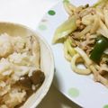 9時から男's cooksnap of when they made フライパンで簡単！焼きうどん♡.