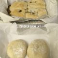 YuMy84's cooksnap of when they made 簡単♪ポリ袋で「チーズカレーパン」.
