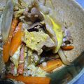 ぱんだとこぱんだ's cooksnap of when they made めんつゆで簡単豚とごぼうの柳川煮.
