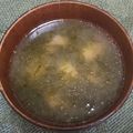 yamachan父's cooksnap of when they made あおさと焼き餅のみそ汁.