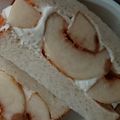 こびぃ。's cooksnap of when they made おもてなしにも!桃のミニサンドイッチ.