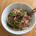 caruga's cooksnap of when they made 納豆＋みょうが＋大葉＝ご飯にぴったり❤.