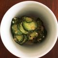 tottikid's cooksnap of when they made きゅうりのゴマ酢味噌あえ.