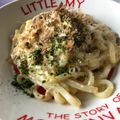 takco's cooksnap of when they made 超簡単！和風カルボナーラ風うどん.