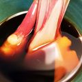 milestone★'s cooksnap of when they made 見たことないけど？谷中生姜の酢醤油漬け.