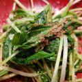 milestone★'s cooksnap of when they made 水菜の和物.