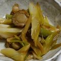 ヨシヨッシー's cooksnap of when they made ホタテとねぎのバター醤油炒め.