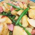 はなはな０８'s cooksnap of when they made ☆いんげんで☆ジャーマンポテト.