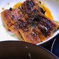 しょうちゃんれしぴ's cooksnap of when they made 我が家の鰻丼.