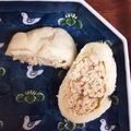 梅茶づけ's cooksnap of when they made 簡単！食パン de 肉まん.