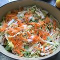 OTO☆HANA's cooksnap of when they made 塩こんぶで作る！白菜＆豚肉ミルフィーユ鍋.