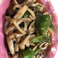 チビママ♪'s cooksnap of when they made 【簡単美味♪】しし唐としめじの煮浸し.