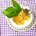 ふたごゆき's cooksnap of when they made ヨーグルトに★バジルマーマレード.