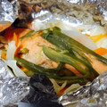 928るびすけ☆☆'s cooksnap of when they made ☆鮭のちゃんちゃん焼き風ホイル焼き☆.