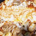 ゆうしゅんあや's cooksnap of when they made 焼肉のたれで簡単！チーズタッカルビ.
