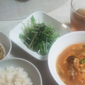 aiai☆'s cooksnap of when they made 簡単！水菜と海苔の韓国風サラダ.