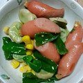 ymd88's cooksnap of when they made ピーマンとソーセージのバター醤油炒め.