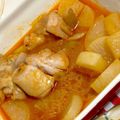 ☆はっち★'s cooksnap of when they made 圧力バッグで！大根と鶏肉のコチュジャン煮.