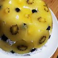 myk191103's cooksnap of when they made 低糖質☆キウイのドームレアチーズケーキ.
