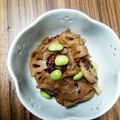 クックeko☆'s cooksnap of when they made レンコンとちくわのきんぴら.