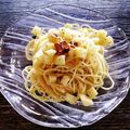 lintar's cooksnap of when they made じゃがいものペペロンチーノ.