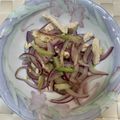 ☆☆☆すいか☆☆☆'s cooksnap of when they made 鶏むね肉と紫玉ねぎの深煎りごま炒め.