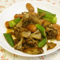 youtapapa's cooksnap of when they made あと1品！簡単さっぱり舞茸とオクラ炒め.