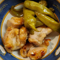 クックDWYX8V☆'s cooksnap of when they made 鶏肉と万願寺とうがらしのさっぱり煮.