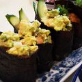 まみお✳'s cooksnap of when they made アボカドとカニカマ軍艦.