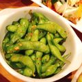 おかぶ〜ま's cooksnap of when they made ビールのお供に♡枝豆ペペロンチーノ♡.