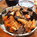 梨にゃんこ's cooksnap of when they made 角麩と干ししいたけの煮物.