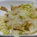 ヨシヨッシー's cooksnap of when they made レンジでキャベツとハムの胡麻マヨサラダ.