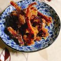 エミリー♥'s cooksnap of when they made 乾燥スルメと少ない油で☆イカゲソ唐揚げ♫.
