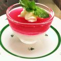 南風♡'s cooksnap of when they made 金時草のゆで汁で簡単きれいなゼリー.