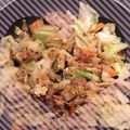 lukumomo's cooksnap of when they made 豚バラ肉とキャベツと卵の中華炒め.