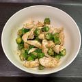 ぱふぃん．'s cooksnap of when they made ささみとオクラナムル.