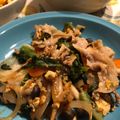 ここっこ★'s cooksnap of when they made 豚こまとほうれん草の卵炒め.