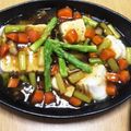 トロロン２号's cooksnap of when they made 豆腐アスパラあんかけ.