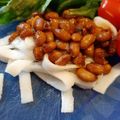 カクヨ's cooksnap of when they made レンジで肉みそ風ジャージャー素麺 麺弁当.