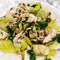ねぞろ's cooksnap of when they made ささみと青梗菜の塩麹和え.