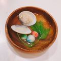 ゆにこーん☆'s cooksnap of when they made お食い初めメニュー② 蛤のお吸い物.
