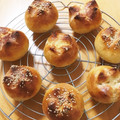 ●てこてこ●'s cooksnap of when they made 全粒粉のはちみつぱん♪.