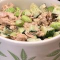 かたいおとうふくん's cooksnap of when they made 枝豆ときゅうりのツナごまサラダ.