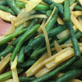 ぴーこるん's cooksnap of when they made いんげんとじゃがいものカレー炒め.