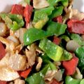 大阪のちゃーちゃん's cooksnap of when they made 豚バラこんにゃく葱辛味噌炒め.