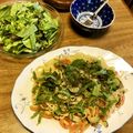 Sulala0909's cooksnap of when they made 茄子とトマトの和風ペペロンチーノパスタ.