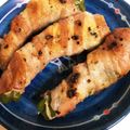 KimiキラMiku's cooksnap of when they made 義母直伝☆簡単ししとう豚バラ串.