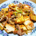 ⭐とっくん⭐'s cooksnap of when they made 厚揚げ豆腐と長ねぎのキムチ炒め.