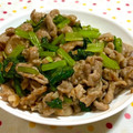 ☆★ひよこ★☆'s cooksnap of when they made ご飯が進む★豚肉と小松菜のオイスター炒め.